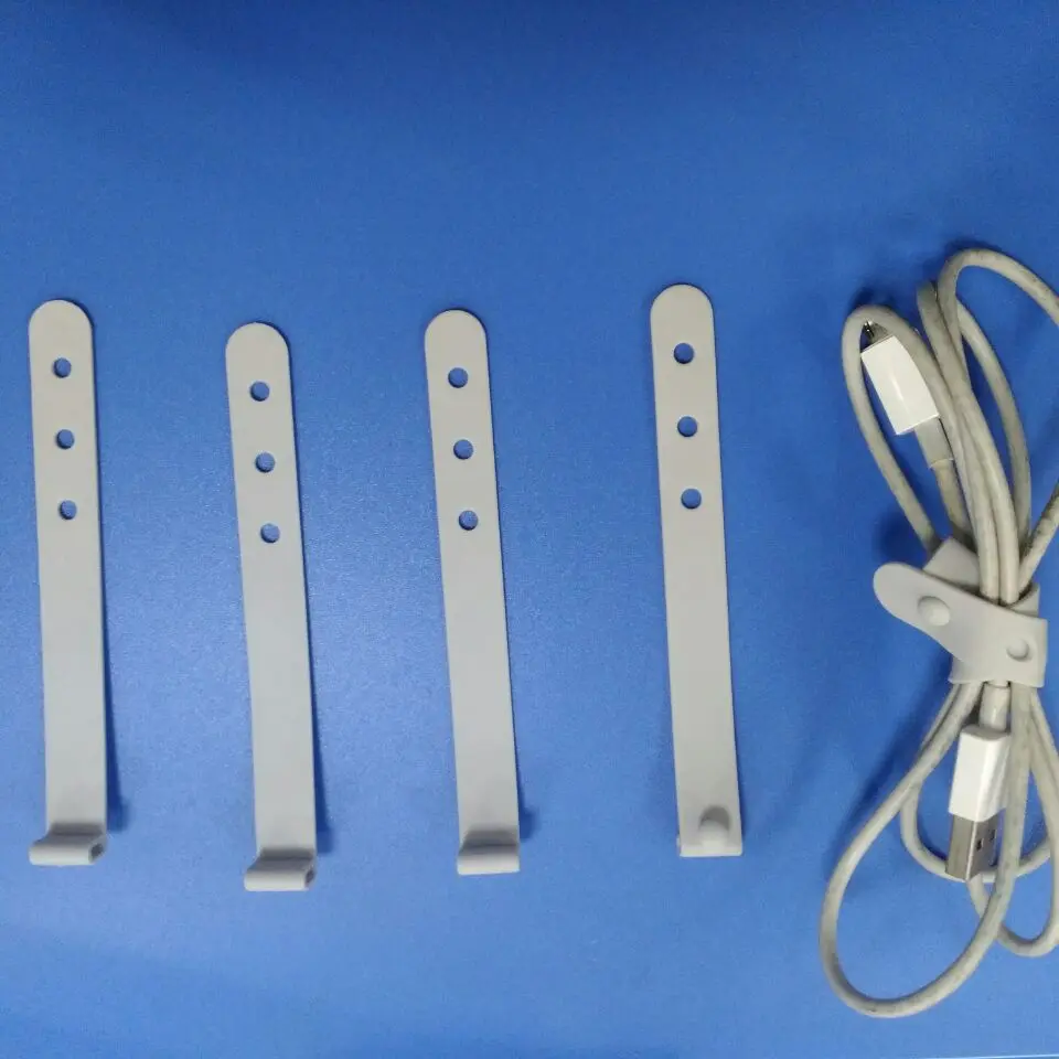 Elastic Adjustable Silicone Rubber Strap Bands With Hole Buy Elastic