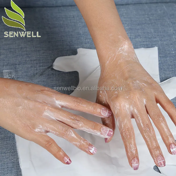 

New Style Collagen Nutrition Moisturizing Hand Mask Glove, Milk white