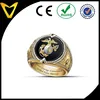 Custom Design Men's Ring Honor, Courage And Commitment Ring, USMC Marines Ring, US Army Military Ring, Srainless Steel Ring