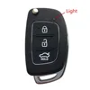 Remote Key Fob 3 Buttons Car Key Shell Case Flip Floding For Hyundai IX35 i20 Tucson