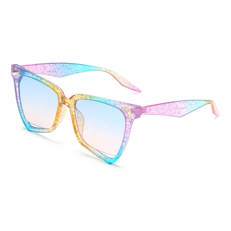 

Sweet Summer Candy Color Oversized Sunglasses Transparency Ocean Lens Sunglasses, Mix color or custom colors