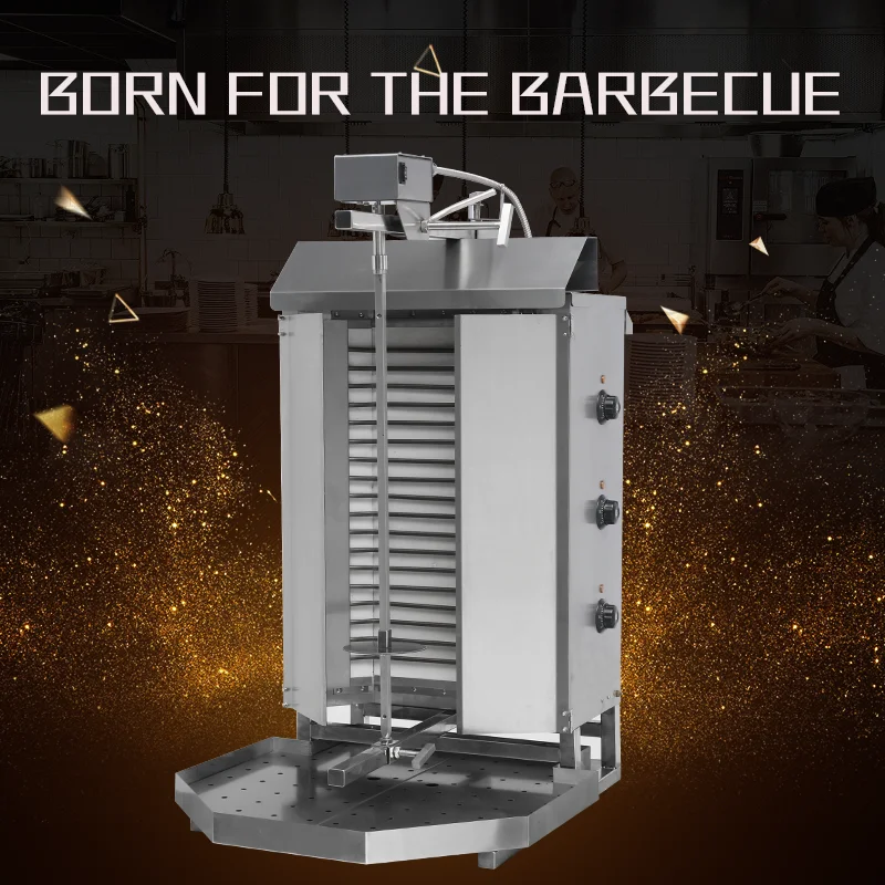 
Stainless Steel 3 Burner Chicken Middle East barbecue Electric Shawarma Grill Machine Stainless Steel 3 Burner Chicken Middle East barbecue Electric Shawarma Grill Machine