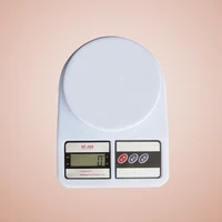 

Bakest SF400 White 5kg Digital Electronic Kitchen Scale for Food Baking Measurement