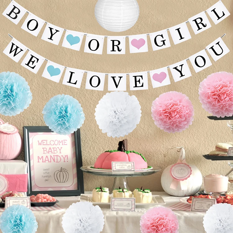 Wholesale Party Decorations Birthday Set Gender Reveal Party Supplies Buy Ballons Party