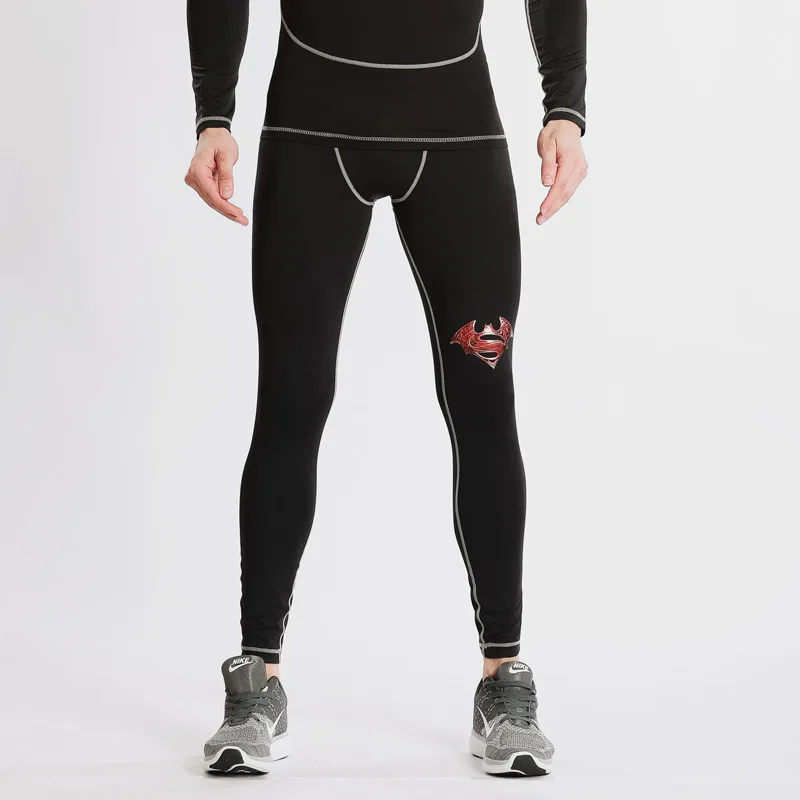 Mens Gym Clothing Sport Compression Leggings Sportswear Pants