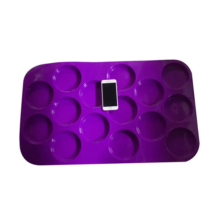 45*75cm Big Customization Large Silicone Molds 15 Cavity Round New Silicone Molds Custom For