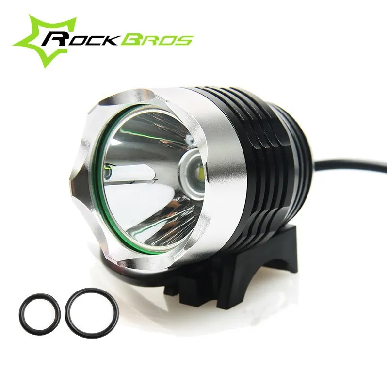 Rockbros 1200 lumen del cree xm l t6 led de bicicletas headlight ... Luz delantera para bicicleta de 200 lumens
