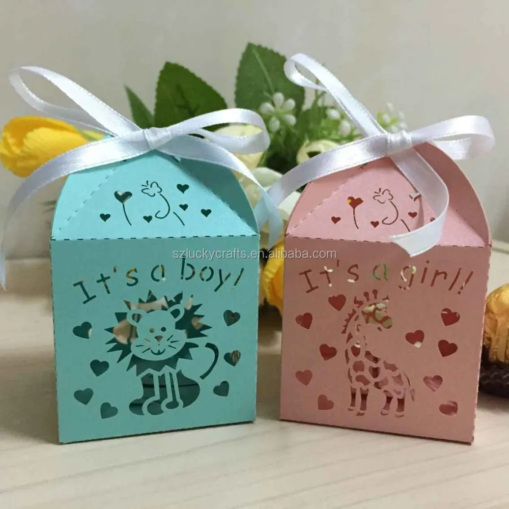 baby girl chocolate boxes