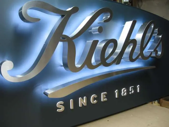 Customized Small Metal Laser Cutting Out LED Illuminated 3D Channel Stainless Steel Letters Laser Cut Sign and Signage