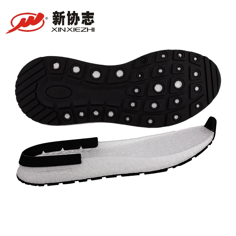 

Xinxiezhi E-TPU soles new fashion sport rubber soles High end sneaker outsole customized color&logo