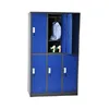 Luoyang Hot-selling Customized 9 Doors Storage Metal Filing Folder 6 Drawer Steel Cabinet Locker