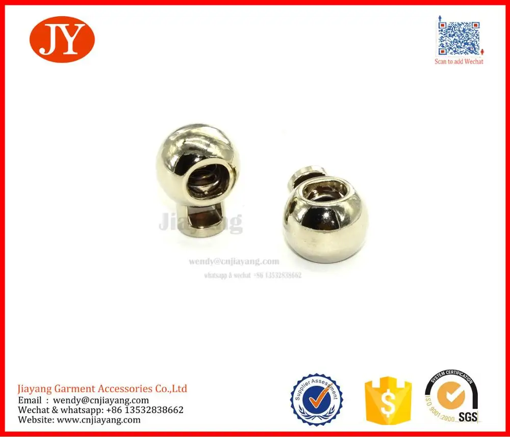 Drawstring Silver Metal Stopper Toggle Rope Clamp Cord Locks - Buy Cord ...