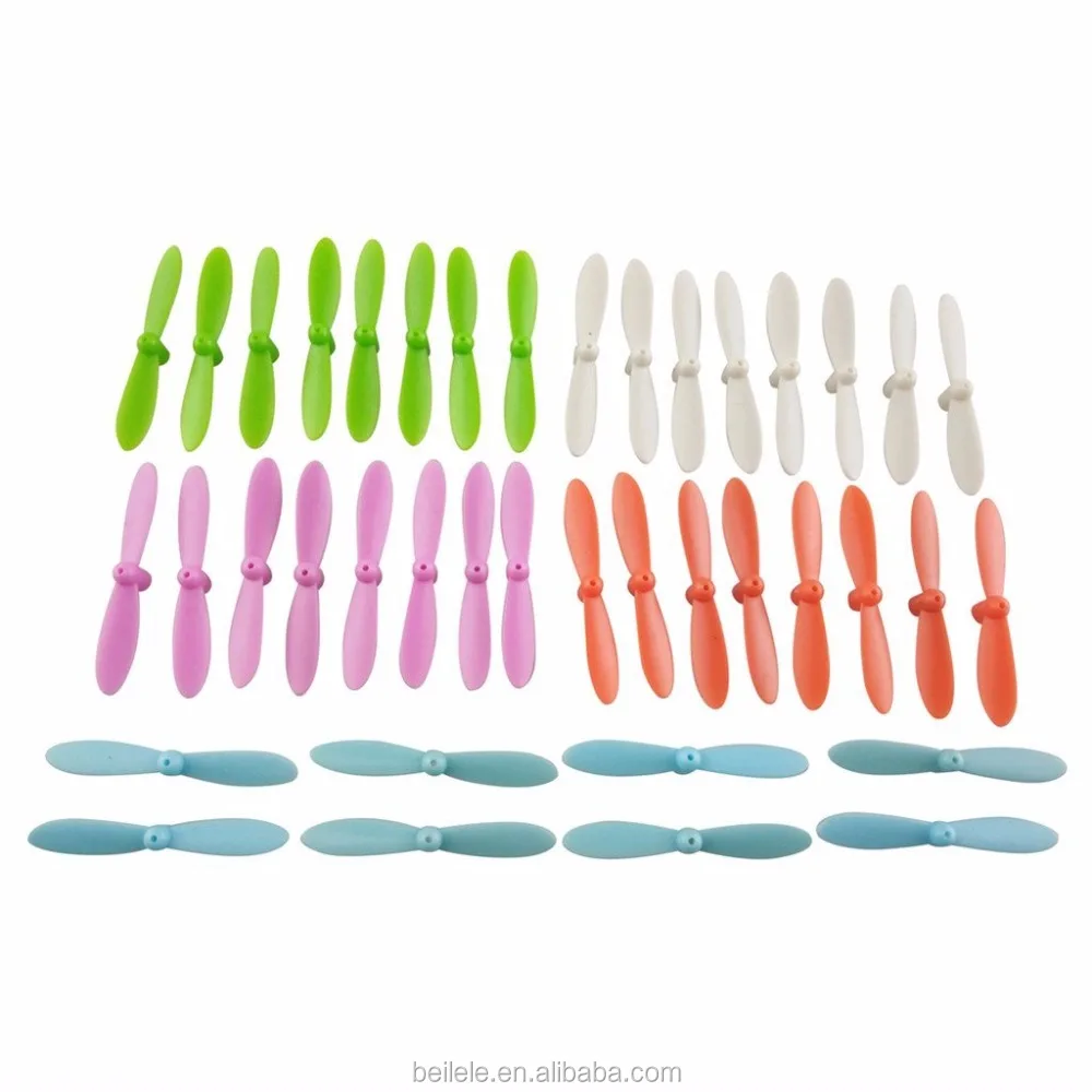 

Free shipping 1SET= 40PCS aircraft propeller for Cheerson Cx-10 CX-10A CX-10 V676 RC helicopter propeller, Mixed color