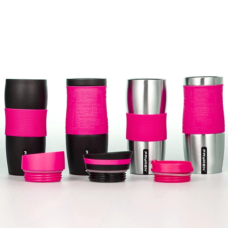 Selling 100 Food Grade Double Wall Stainless Steel Auto Seal Travel