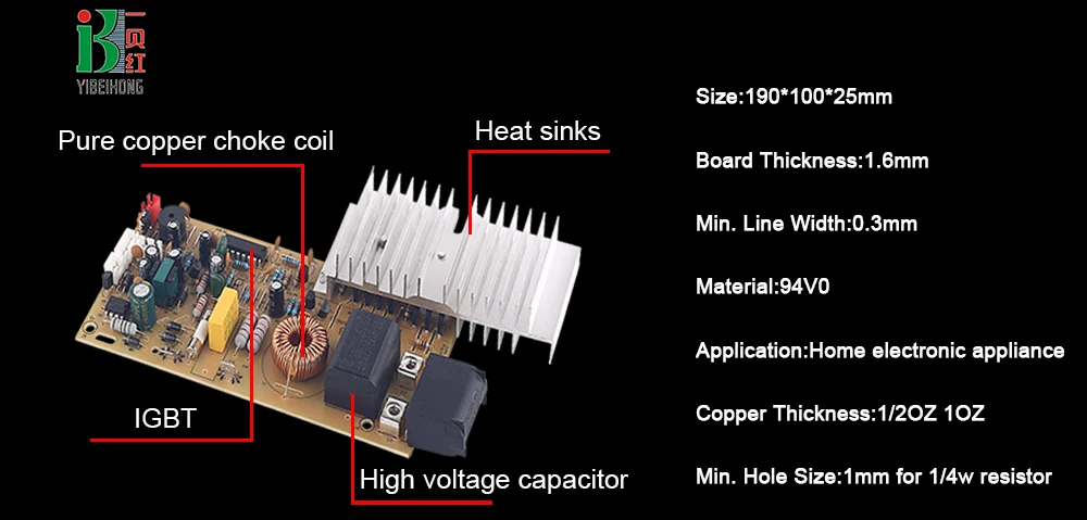 induction cooker spare parts