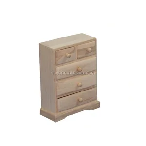 Small Wooden Craft Bo Drawer Handmade Craft Wood Small Cabinet Drawer Storage Jewelry Box