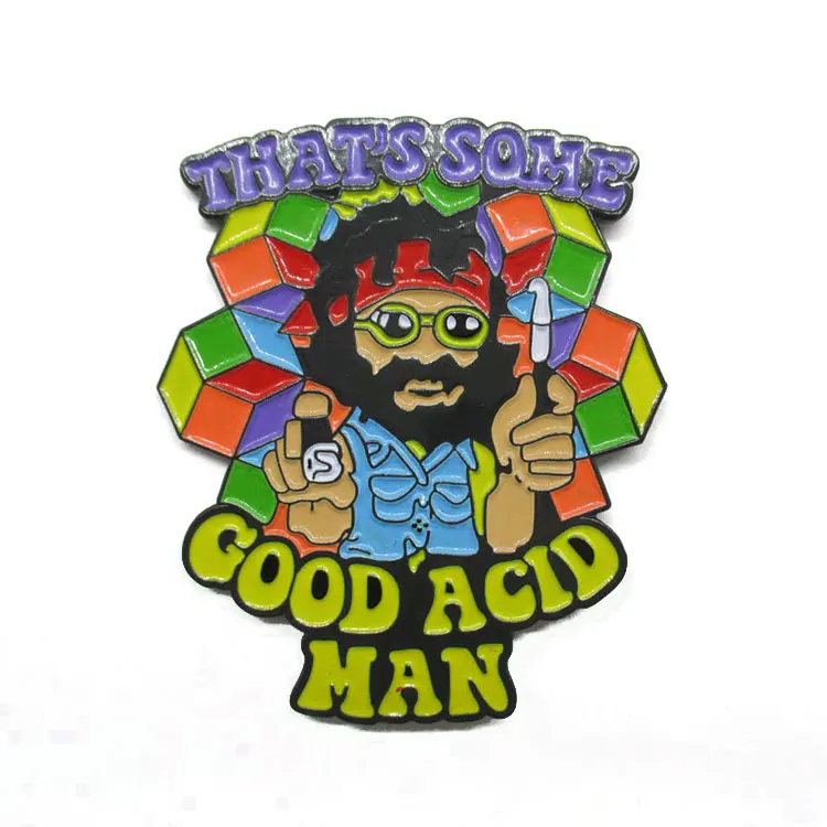 

Customized One Piece Designer Lapel Pins Cartoon Soft Custom Tie Personalized Pins, Custom color