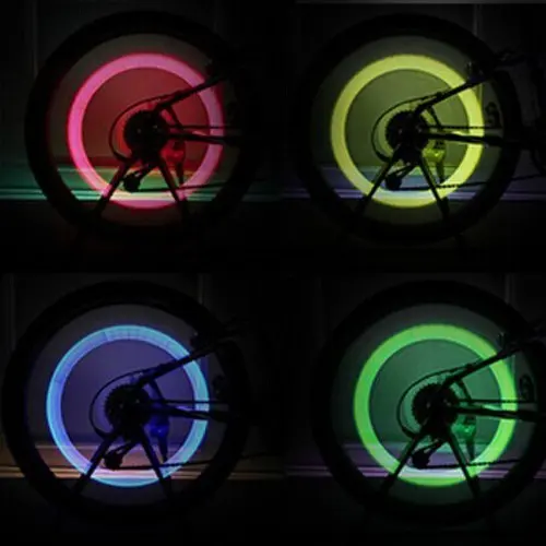 

Factory Price ABS Colorful Firefly Car LED Wheel Light, Black, red, green,blue
