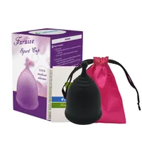 

Furuize black women period cup copa menstrual cup black sport menstruation cup