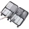 8 Pcs/Set Clothes Storage Bag Expensive Travel Organizer Suit High Quality Packing Cubes