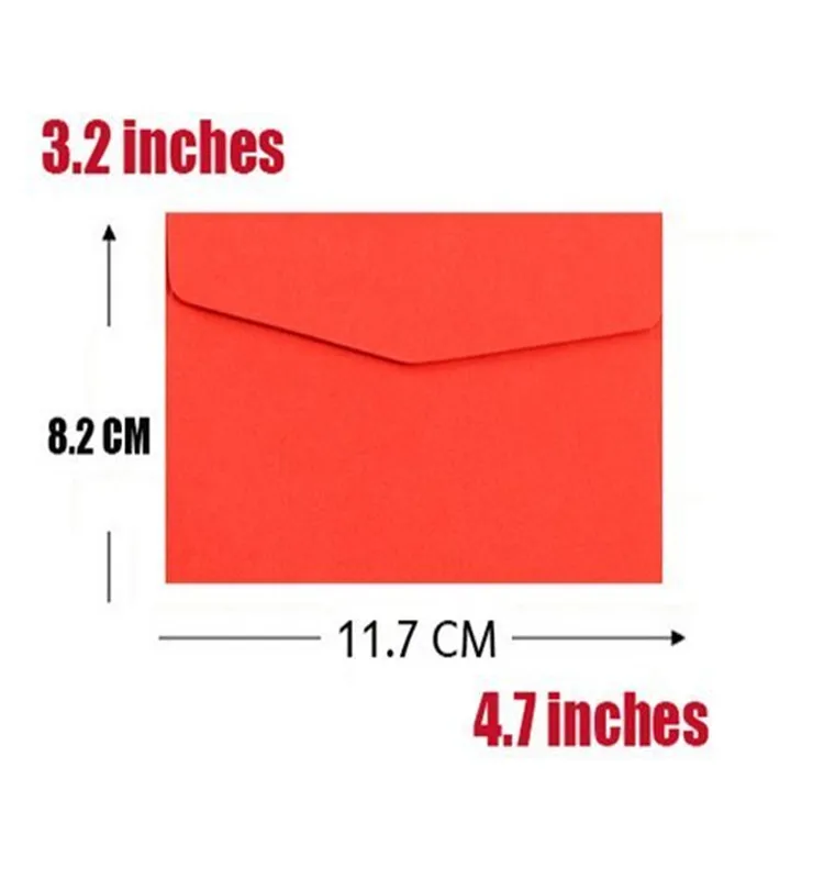 Simple Type Custom Envelope Printing Wedding Colored Paper Mailing ...