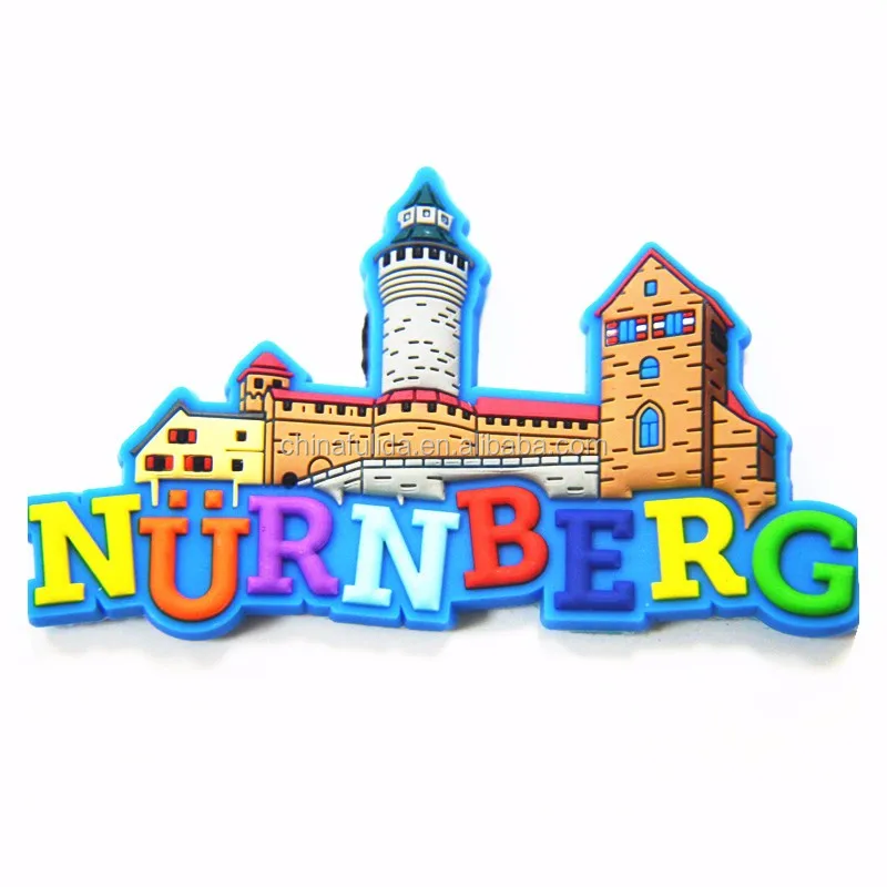 Germany Souvenir Fridge Tourist Souvenir Fridge Buy 3d