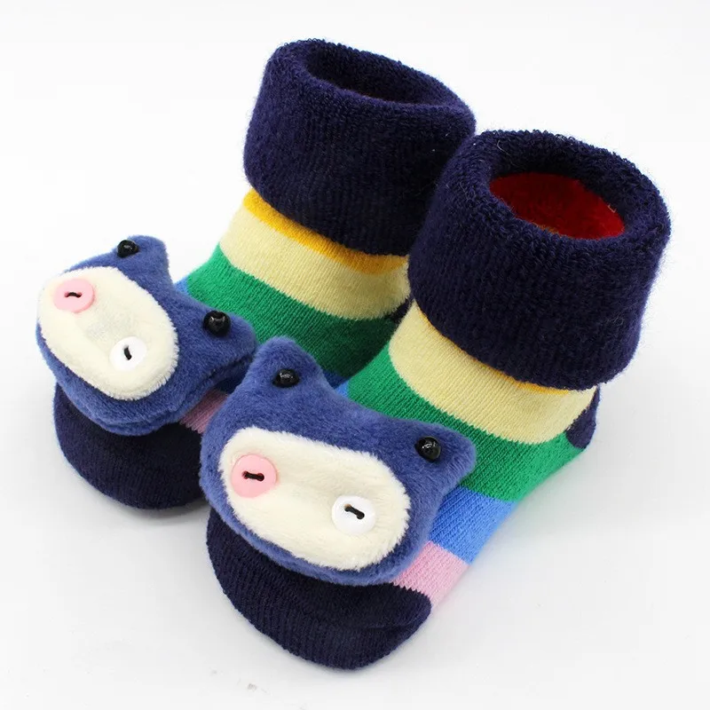 Cute Custom 100%cotton Colorful Newborn Baby Bell-ringing Socks - Buy ...
