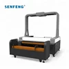 Senfeng ccd laser cutting machine co2 plain pattern fabric 1810 CCD