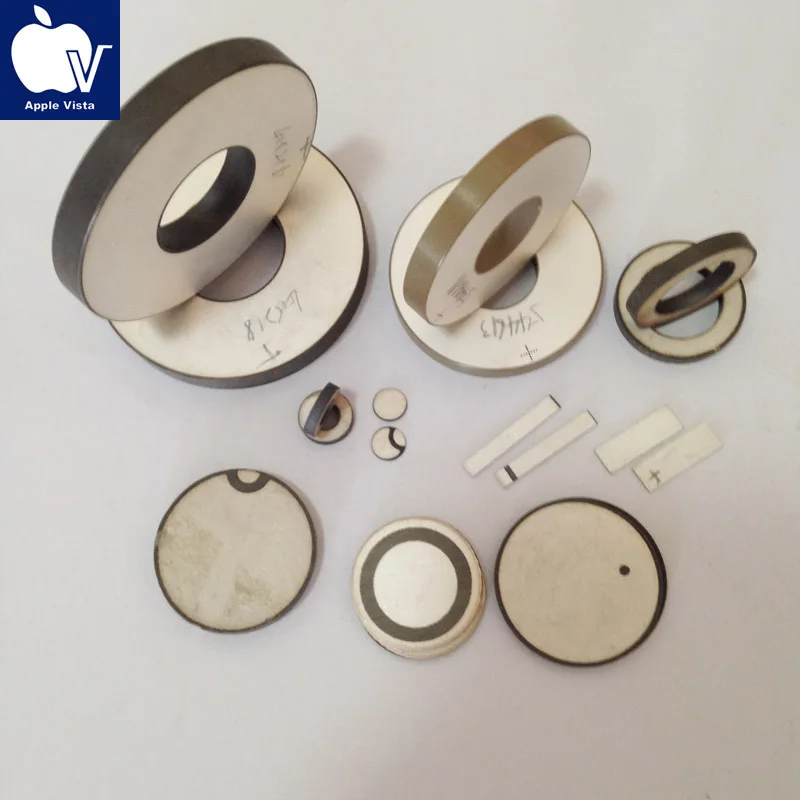 Piezo Ceramic Pzt4 Piezoelectric Crystal Ultrasonic Transducer Used For