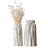 [ZIBO HAODE CERAMICS]irregular lozenge on-glazed table&window ornament ceramic vases