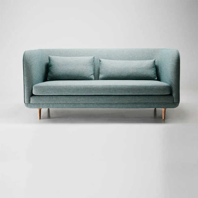 New Design Danish Style Light Blue Sofas For Product On Alibaba