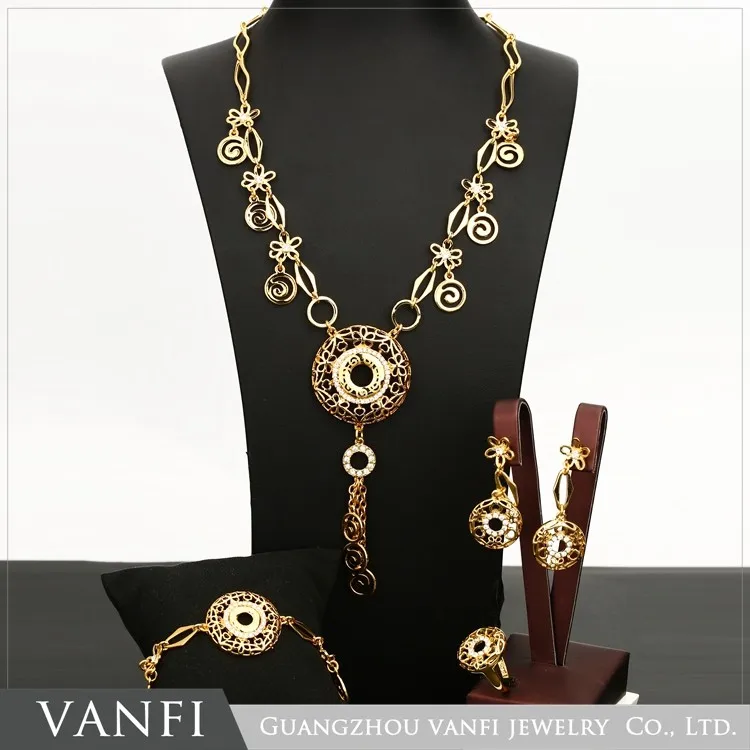 Stylish Fake Gold Best Selling 2017 18k Gold Plated Jewelry Set Buy