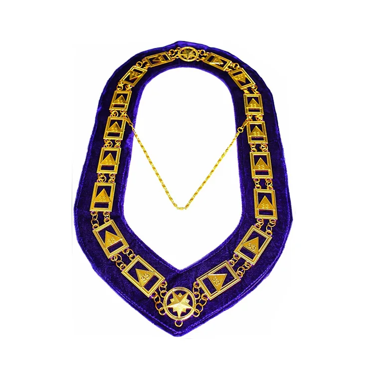

Masonic Regalia Scottish Rite 33rd Degree Chain Collar,Masonic Collar 33
