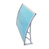 Polycarbonate material light aluminum bracket doo canopy/awning