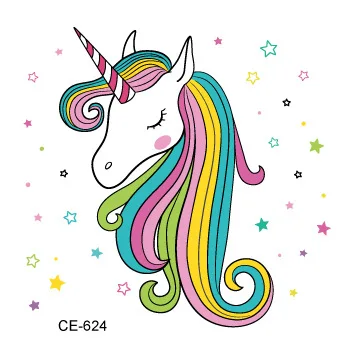 

CE 624 Temporary Tattoo Sleeve Kids Sticker For Children Cartoon Tattoo Stickers For Kids, Colorful