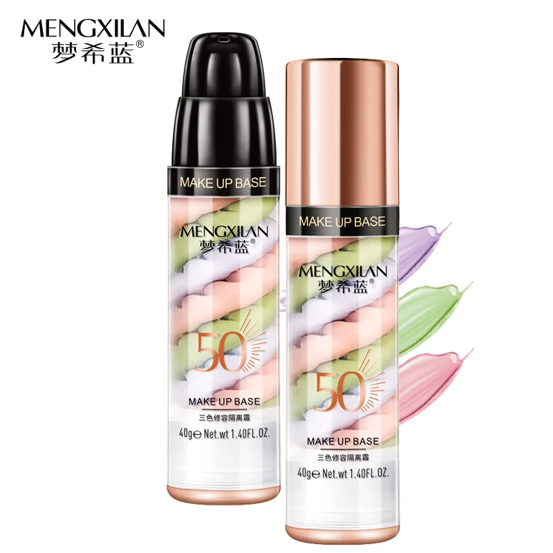 

Hot Selling Private Label Makeup Face Cream Base Primer, Multi-colored