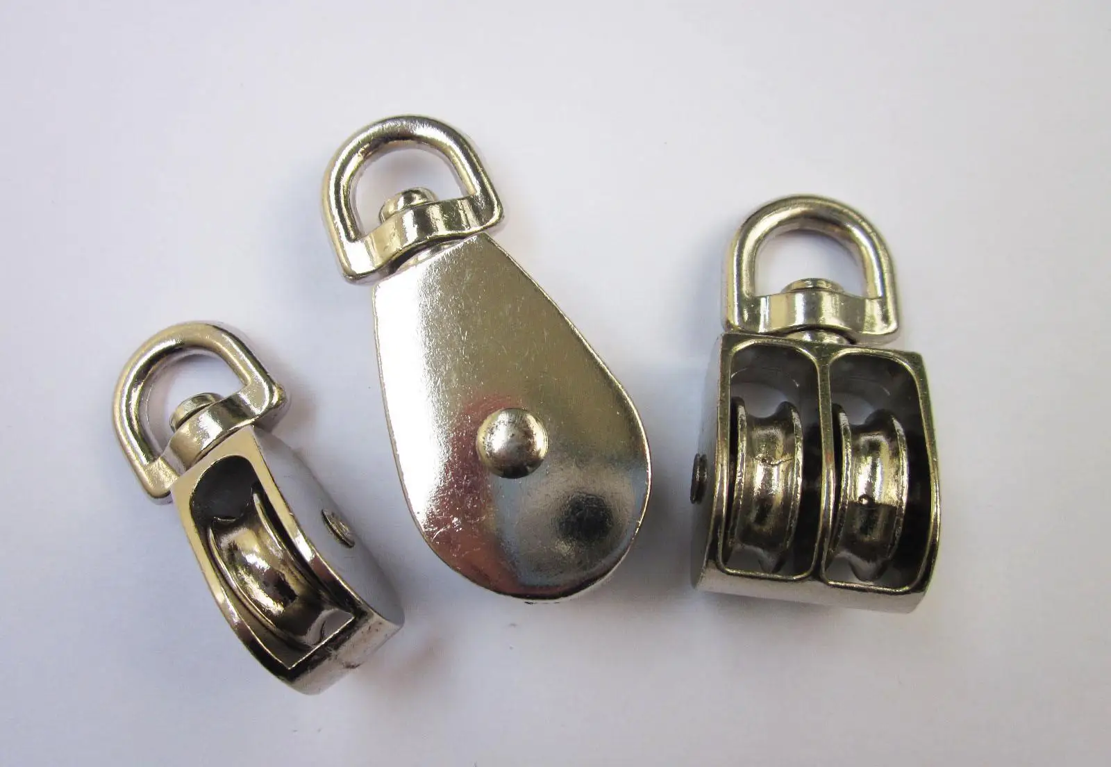 High Quality Metal Small Zinc Alloy Single Sheave Rope Pulley With