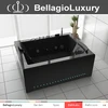 air bubble bath massage, hydro bath, acrylic black bath