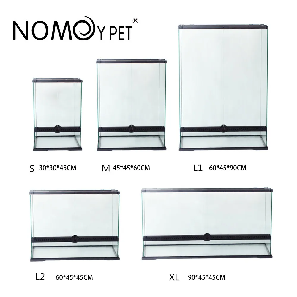 Nomoy Pet Ecofriendly Feature Rainforest Tank For Reptiles And Small