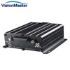 HDD 4ch 3g Mobile DVR with gps free CMS LCD screen for vehicle