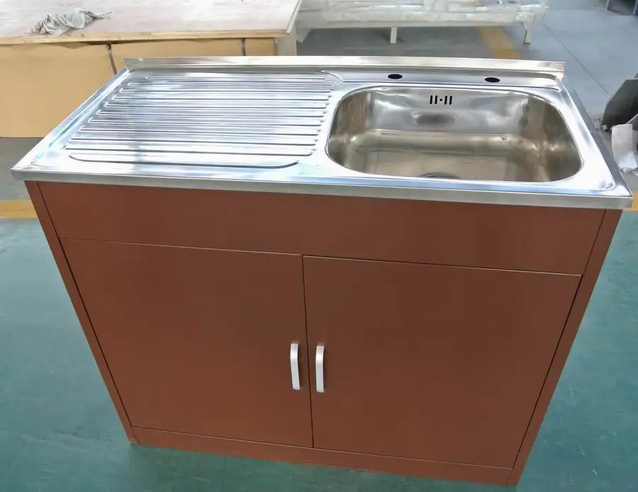 Modern Design Corner Metal Bathroom Sink Cabinet