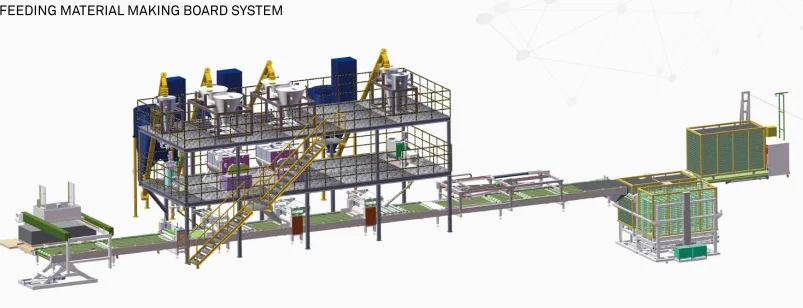 modern construction mgo board production line machine factory