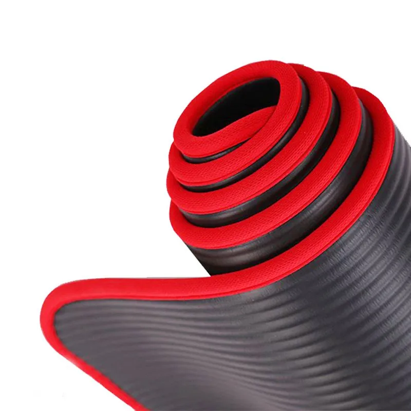 10mm Extra Thick 183cmx61cm High Quality Nrb Nonslip Yoga Mats For