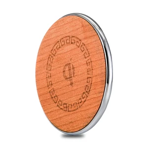 Wood Wireless Charging Pad 360 Degree Flexible Fast Charging