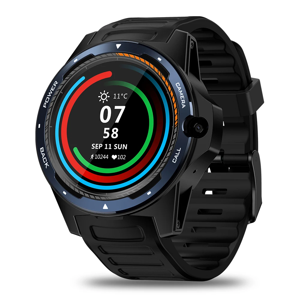 

Zeblaze THOR 5 4G Smart Watch with 8MP Camera 2GB+16GB Dual System GPS 1.39'' Heart Rate Monitor Men Women Smartwatch