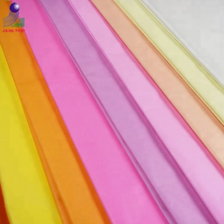 colored tissue paper