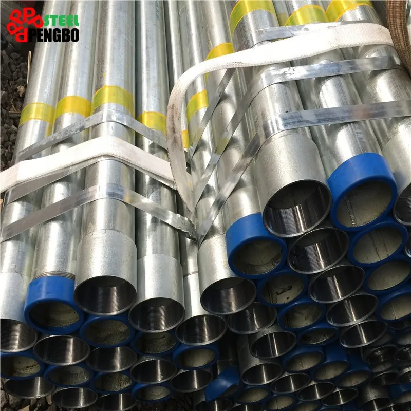 Schedule 40 Sleeves 300mm Diameter Bs1387 Class B Galvanized Steel Pipe