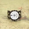 Starship enterprise ring starship glass Photo Cabochon ring