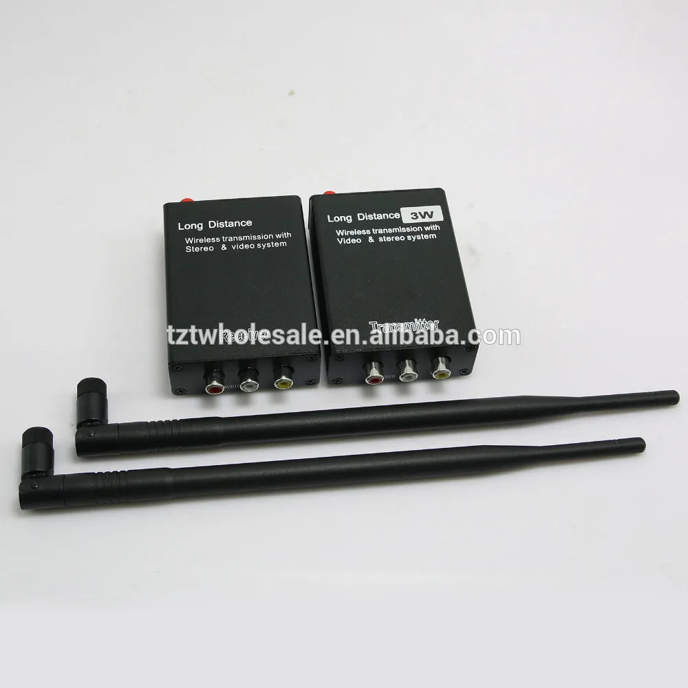 3w Long Range Wireless Video Transmitter And Receiver Tx Rx For Video