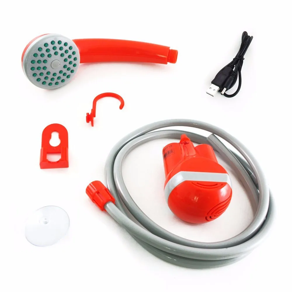 Portable Handhold Shower With 2200mah Rechargeable Battery Bath Shower